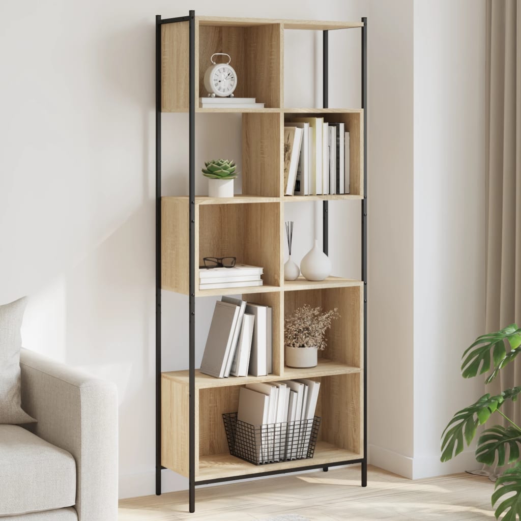 Bücherregal Sonoma Eiche 72x28x172 cm Holzwerkstoff online kaufen