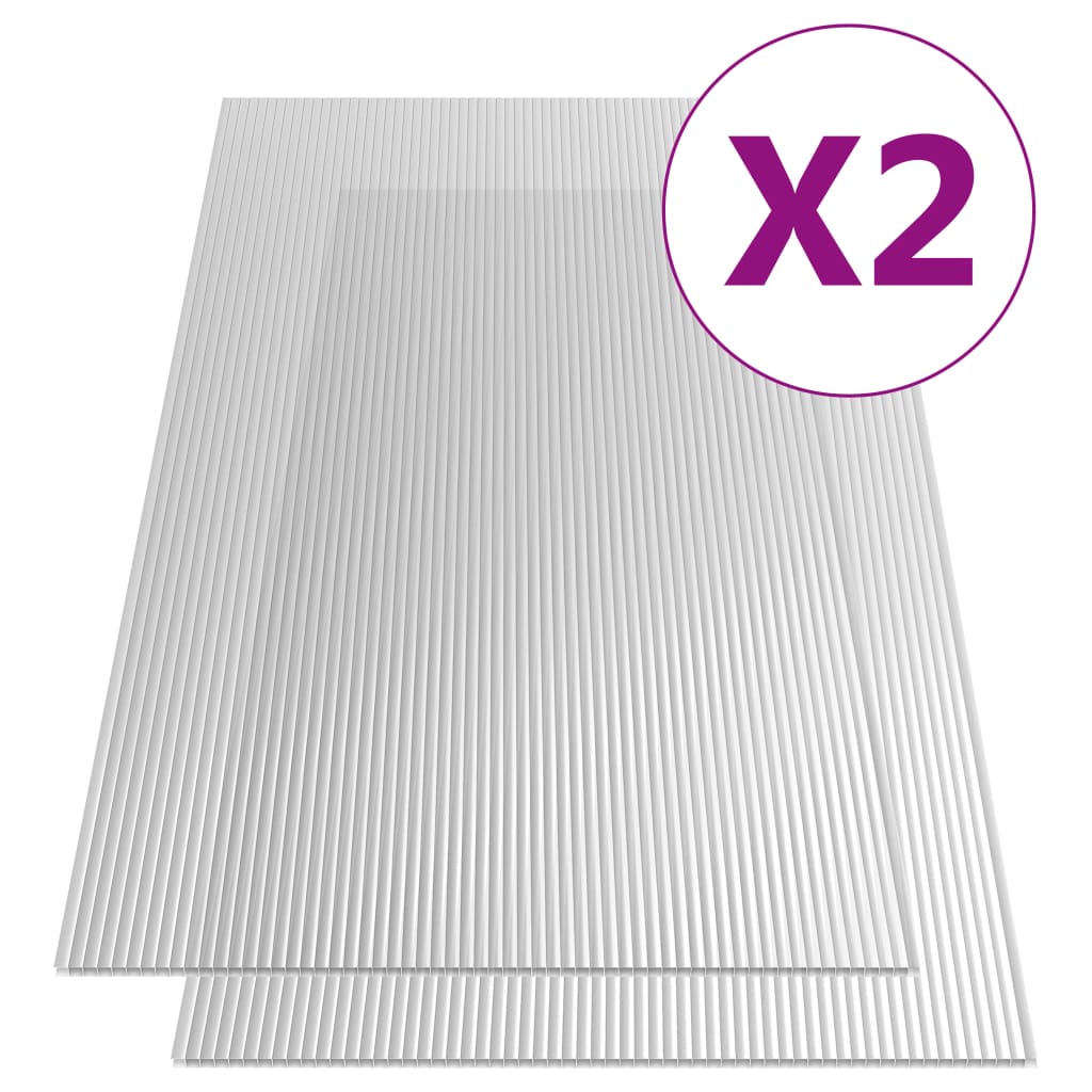 Polycarbonatplatte Doppelstegplatten Hohlkammerplatten Online Kaufen