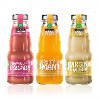 Cocktail Plant alcohol-free set: Strawberry Colada, Virgin Colada &amp; Sportsman (3x0,2L)