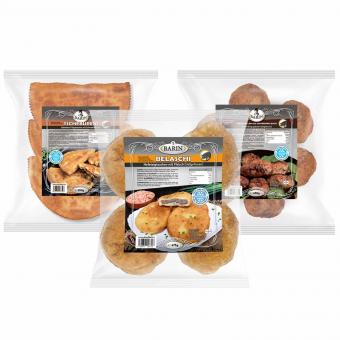 BARIN Set-Trio: Chebureki, Kotlety & Belashi, total 1625 g