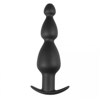 Long Hollow Silicone Anal Plug