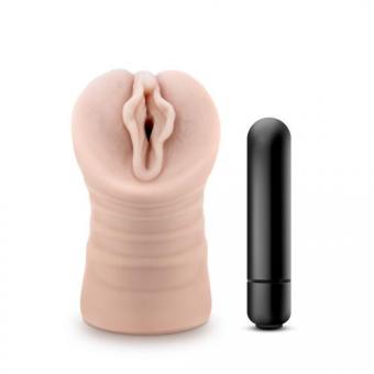 M for Men - Masturbator Ashley with bullet vibrator - Vagina