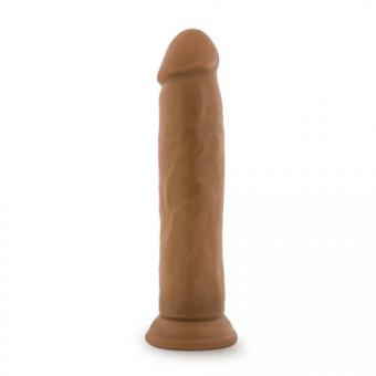 Dr. Skin – Realistischer Dildo mit Saugnapf 24 cm – Mokka