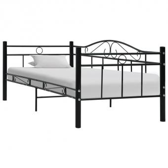 Metal bed frame 90x200cm metal bed Bedroom bed white/black