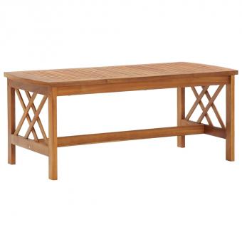 Coffee table 102x50x43 cm solid wood acacia