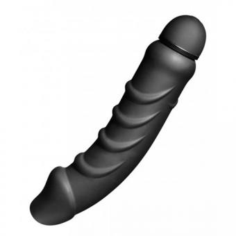 Silicone prostate vibrator with 5 vibration levels