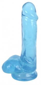 Dildo with testicles 15 cm - Cherry Ice