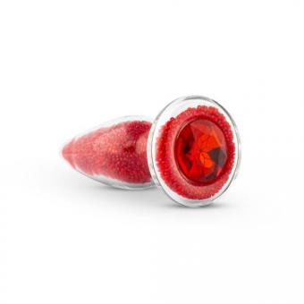 Gemstone Anal Plug - Red