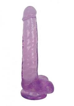 Lollicock - Dildo Slim Stick mit Hoden - 20 cm