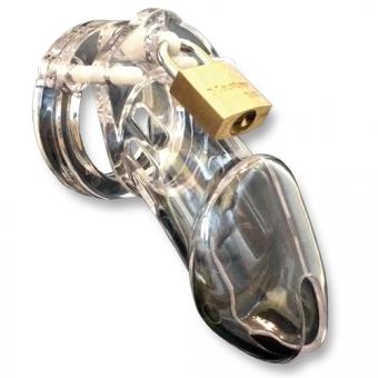 CB-6000 Chastity Cage - Transparent - 37 mm