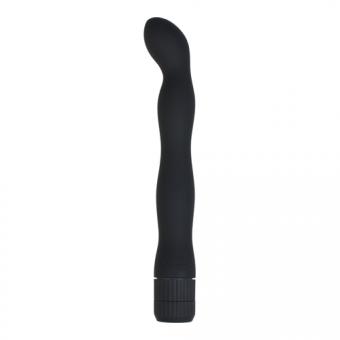 Wavy anal vibrator in black