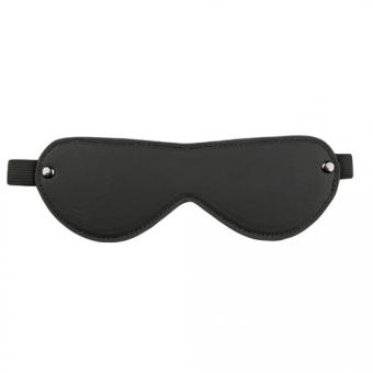 Leather eye mask