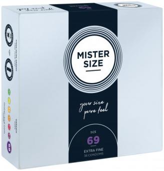 MISTER.SIZE 69 mm condoms 36 pieces