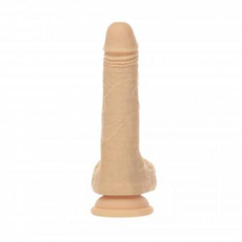 Naked Addiction - Realistischer rotierender Dildo mit Fernbedienung - 19 cm