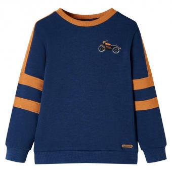 Kinder-Sweatshirt Indigoblau 92