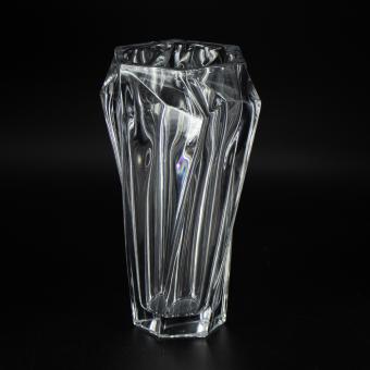 Glass vase, 25 cm