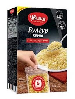 Булгур "Увелка" в кулинарном пакете, 5 х 80 г