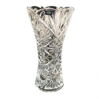 Bohemia Crystal vase diameter Ø16 cm, height 30 cm