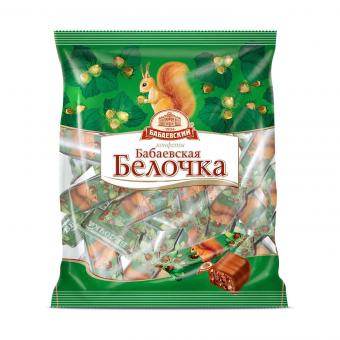 Бабаевские шоколадные конфеты "Белочка", 200 г