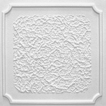 Marbet ceiling tiles antique white, 50x50cm