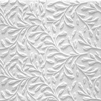 Marbet ceiling tiles Wiosna white, 50x50cm, 12 cm height