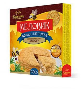 Korolewa cake base for honey cake "Medowik", 400g