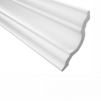 Marbet stucco moldings E-16 white, 96x96 mm