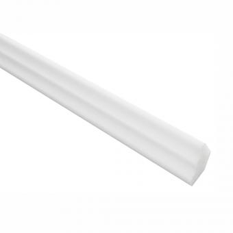 Marbet stucco moldings E-2 white, 17 x 25 mm