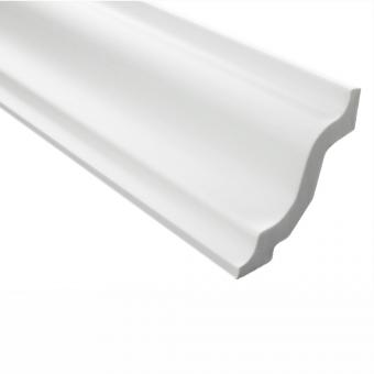 Marbet stucco moldings E-8 white, 70 x 70 mm