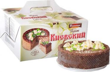 Franzeluta tart Kievskiy, 500 g frozen