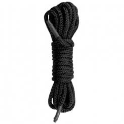 Black bondage rope - 10 m