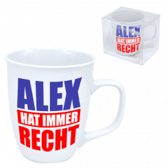 Cup "Alex is always right" 0.4 l