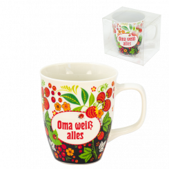 Tasse "Oma weiß alles" 0,4 L