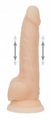 Naked Addiction - Realistischer Stoß-Dildo mit Fernbedienung - 23 cm