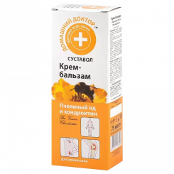 Domaschnij Doktor Körperbalsam, Bienengift und Chondroitin, 75 ml