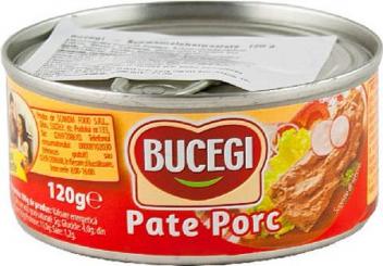 Bucegi pork liver spread, 120 g