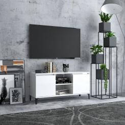 TV cabinet with metal legs Lowboard TV cabinet