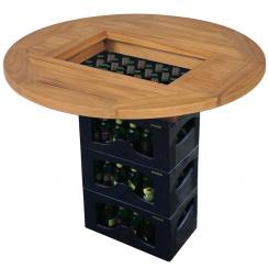 Teak beer table 70 cm