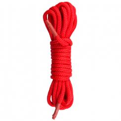 Red bondage rope - 10 m