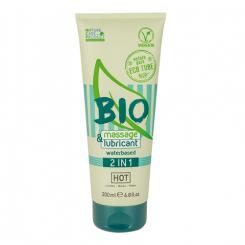 HOT BIO 2 in 1 Massage- und Gleitgel auf Wasserbasis