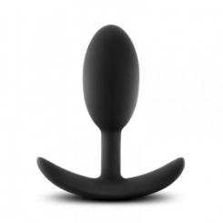 Anal Adventures Platinum - Silicone Vibra Slim Plug - Medium Size