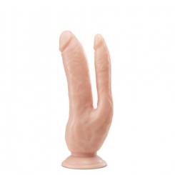 Dr. Skin – Doppeldildo 21,6 cm – Vanille