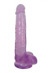 Lollicock - Dildo Slim Stick mit Hoden - 20 cm