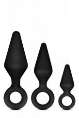 Anal Adventures Platinum - Silicone Anal Plug Set