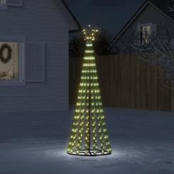 Christmas tree cone shape 275 LEDs warm white 180 cm