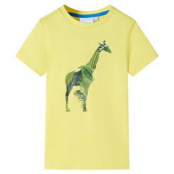 Kinder-T-Shirt Gelb 104