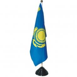 Table flag "Kazakhstan", 15 x 23 cm