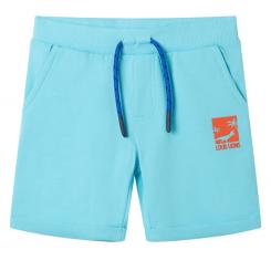 Kindershorts mit Kordelzug Aquablau 92