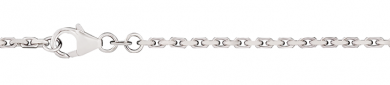 Armband Anker diamantiert Kettenbreite 2mm