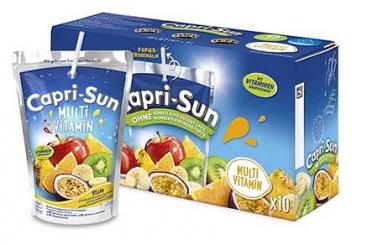 Capri Sun Mултипак oсвежающий напиток "Мультивитамин", 10 х 200 мл